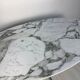 1960s oval marble dining table by Florence Knoll for Roche Bobois