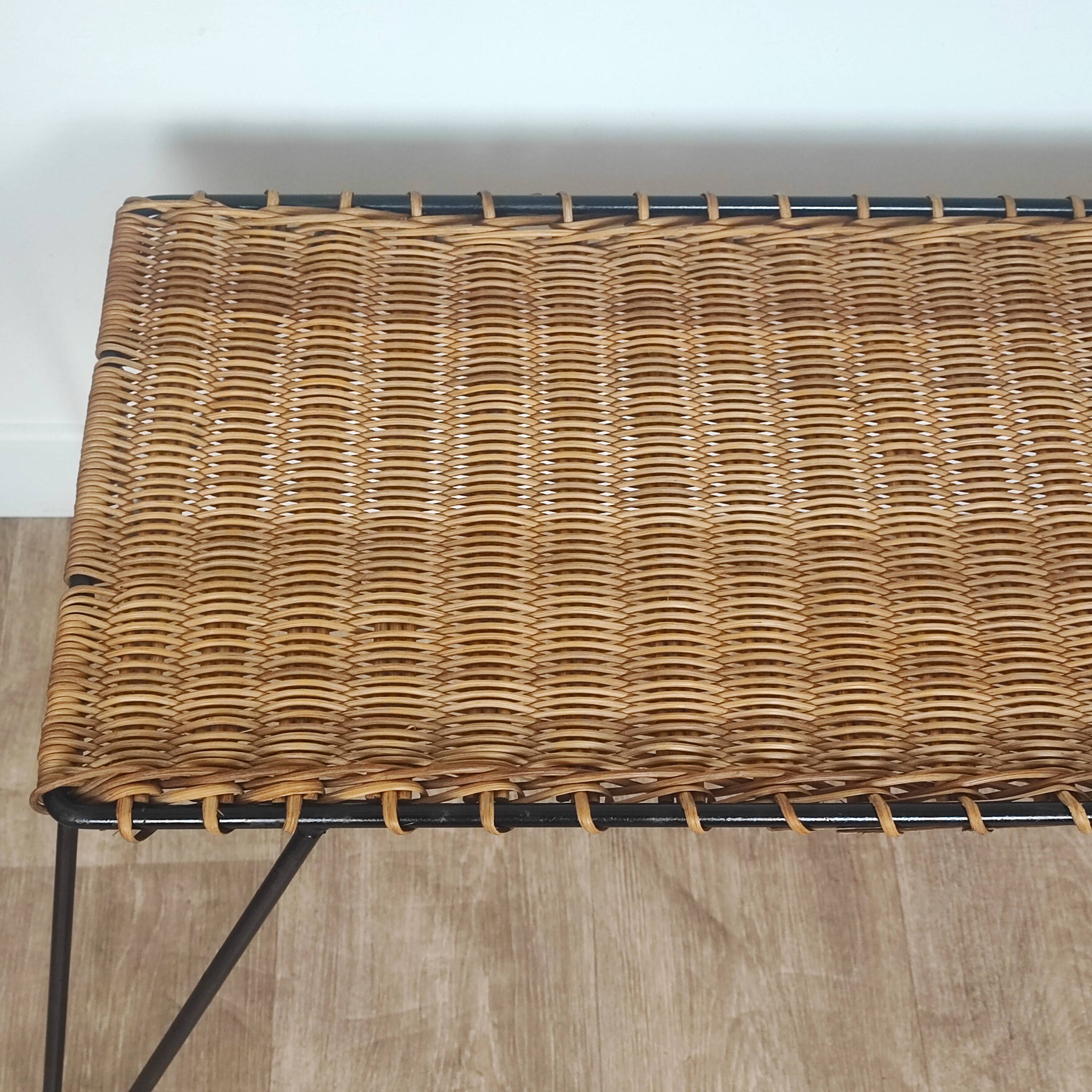 Raoul Guys rattan coffee table