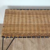 Raoul Guys rattan coffee table