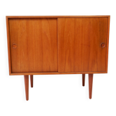 Danish sliding door cabinet by Kai Kristiansen, 1960s