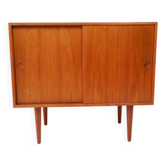 Danish sliding door cabinet by Kai Kristiansen, 1960s