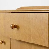 Midcentury Meredew Sideboard / Chest Of Drawers In Oak. Vintage Modern