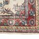 Multicolour Oushak Vintage Turkish Rug-sku-v722