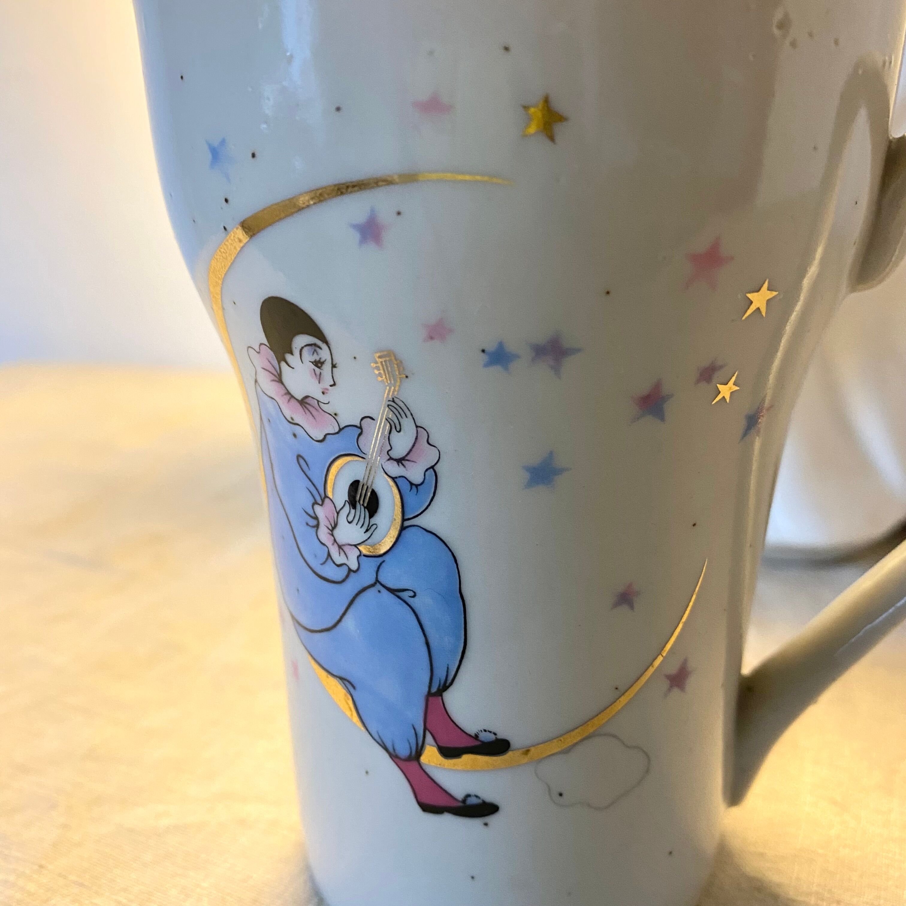 Vintage pierrot cup
