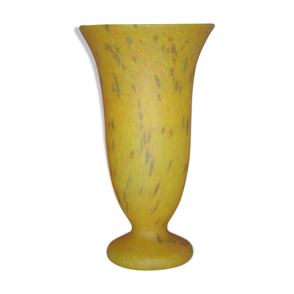 Vase en pate de verre style Vianne | Selency
