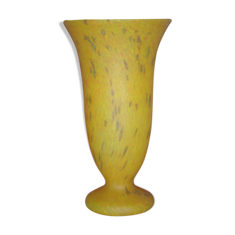 Vase en pate de verre style Vianne