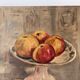 Still Life with Apples circa 1930, oil painting on canvas
