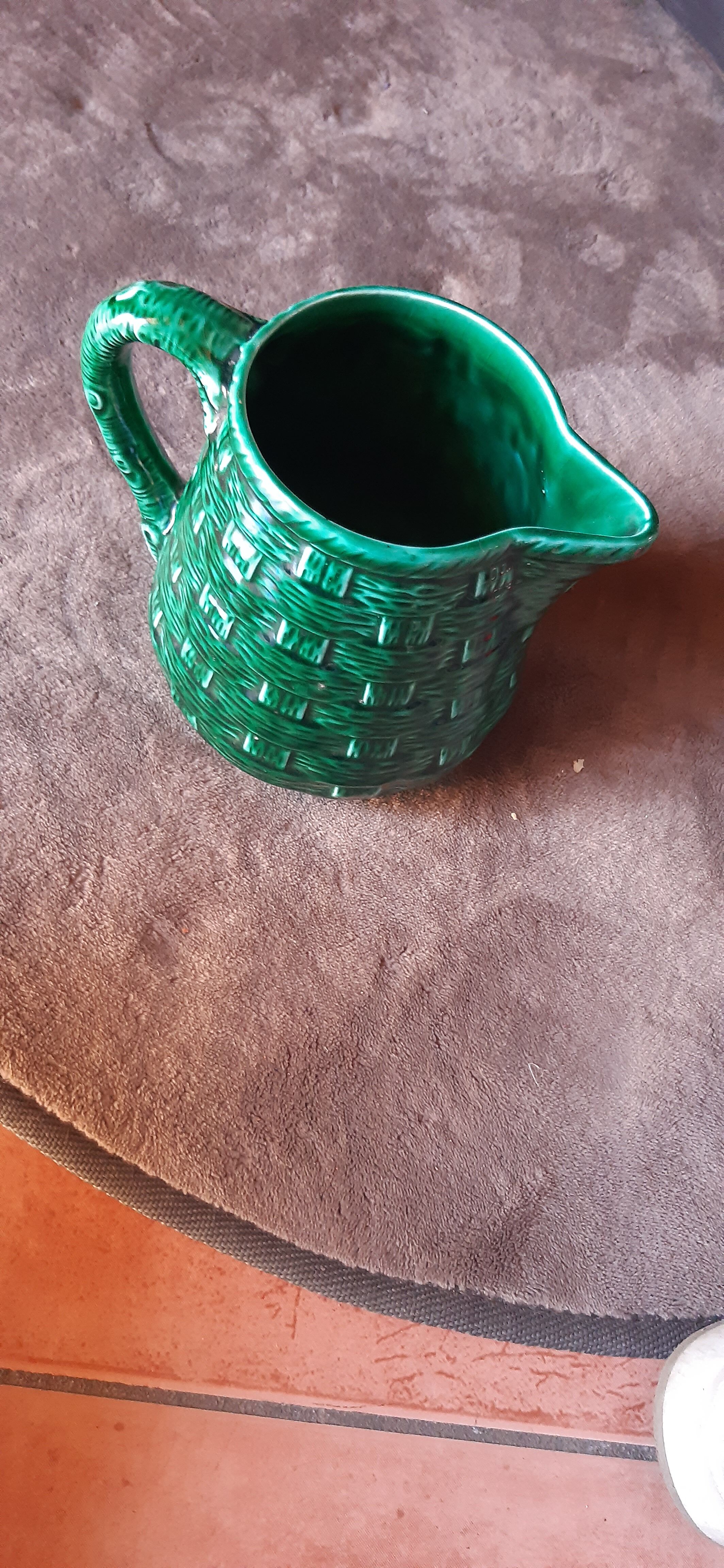 Vintage pitcher digoin