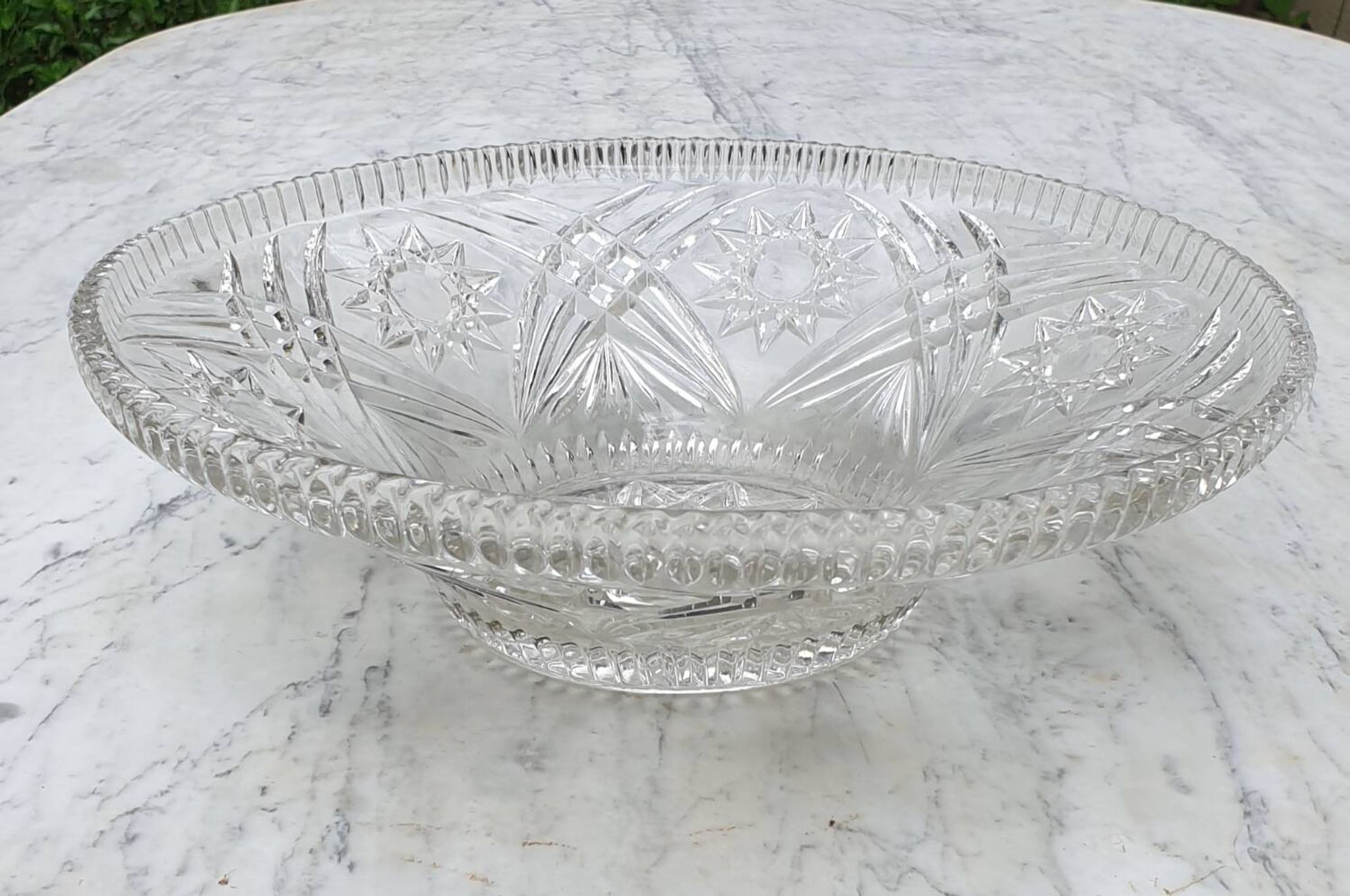 Coupe saladier en cristal 29cm
