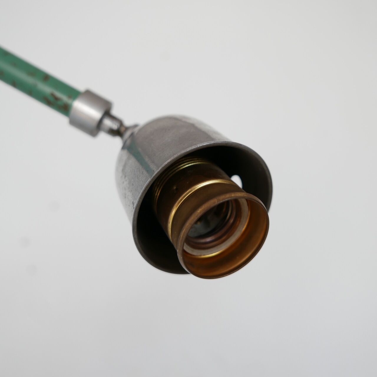 Telescopic swedish painted extendable industrial wall light