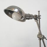 Silver coloured Bocx table lamp, 1980s