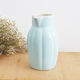 Sky blue earthenware pitcher, 1950s