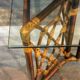 Bureau en rotin vintage