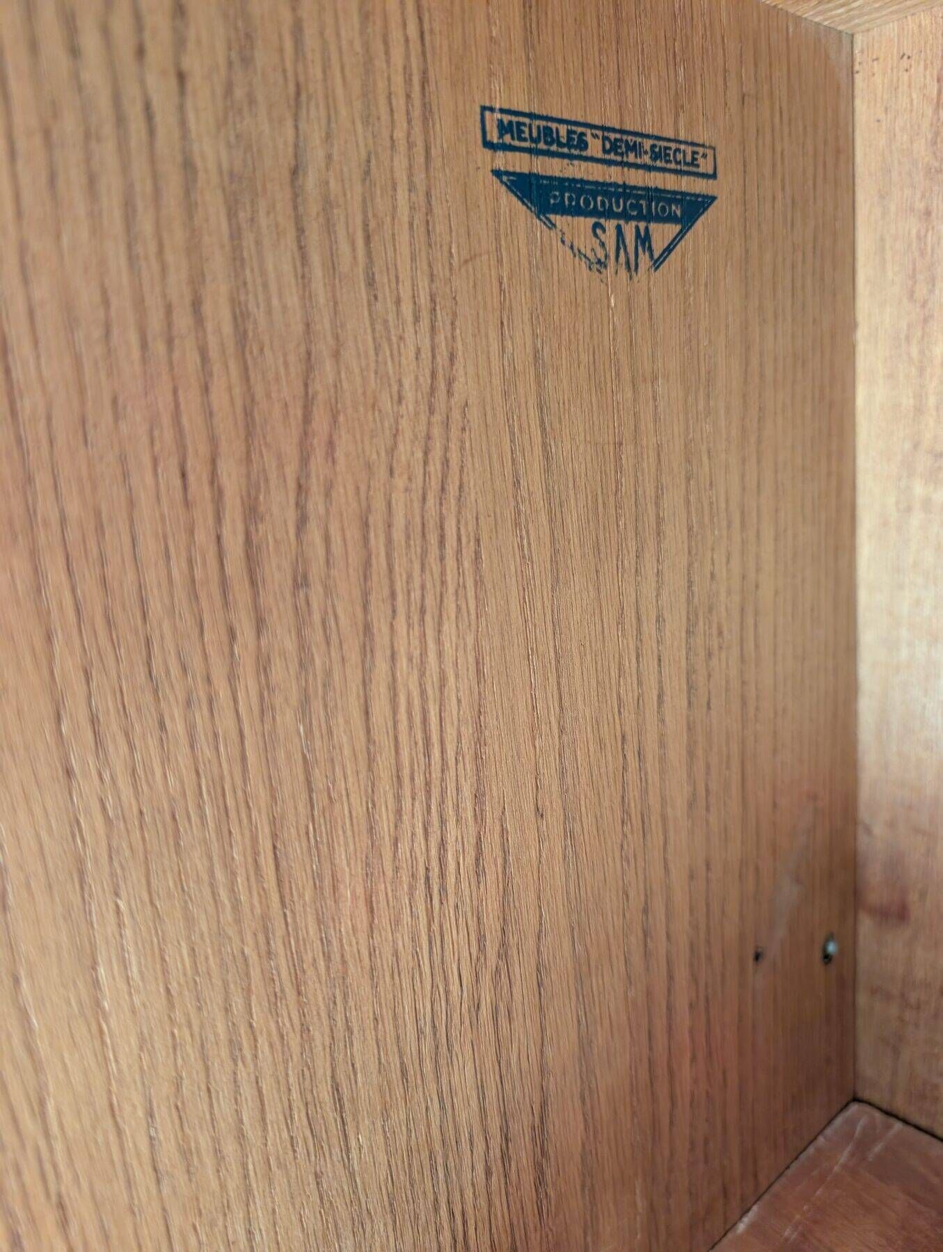 Oak furniture SAM from the 1950s.