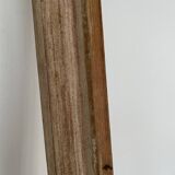 Old patinated / limed wood frame 89x76 cm