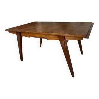 Compass foot table with extensions