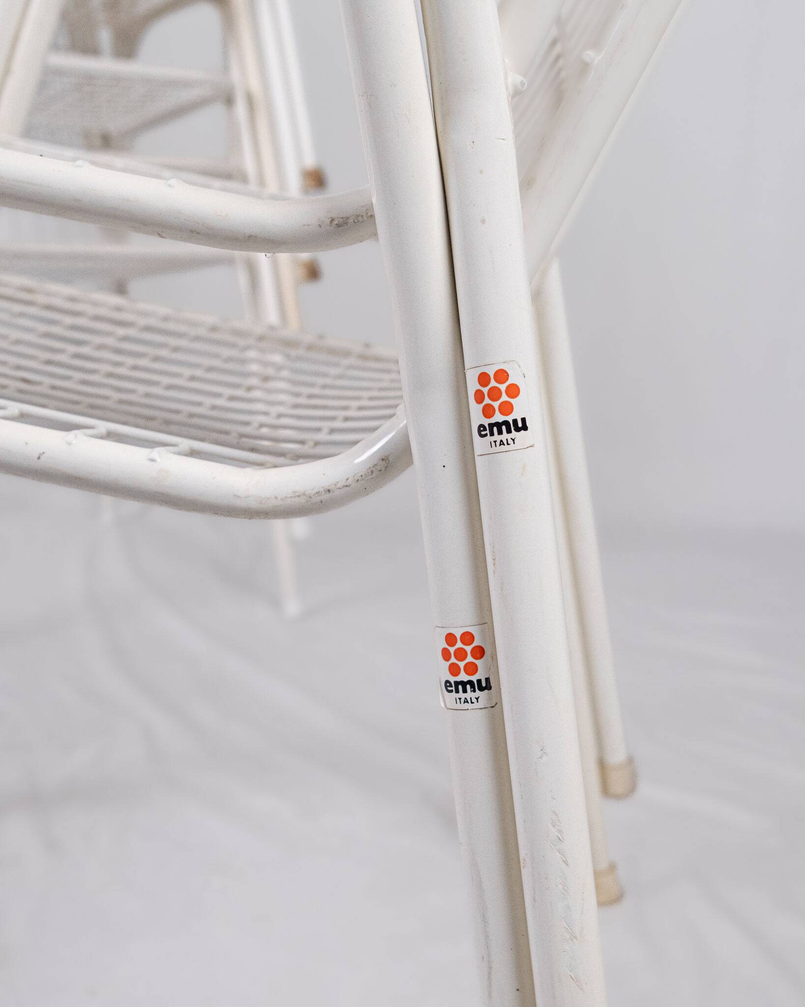 Série de 17 chaises Rio par EMU, fabriquées en Italie, 1970s