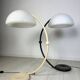 60s vintage black Serpente floor lamp by Elio Martinelli for Martinelli Luce