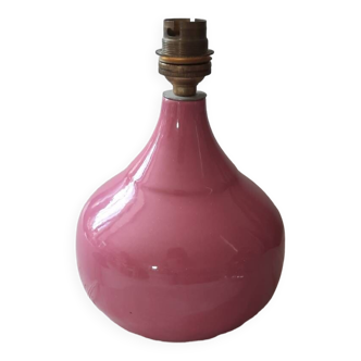 Old pink lamp base