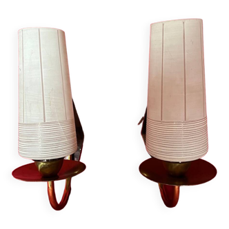 Pair of wall lights 1950
