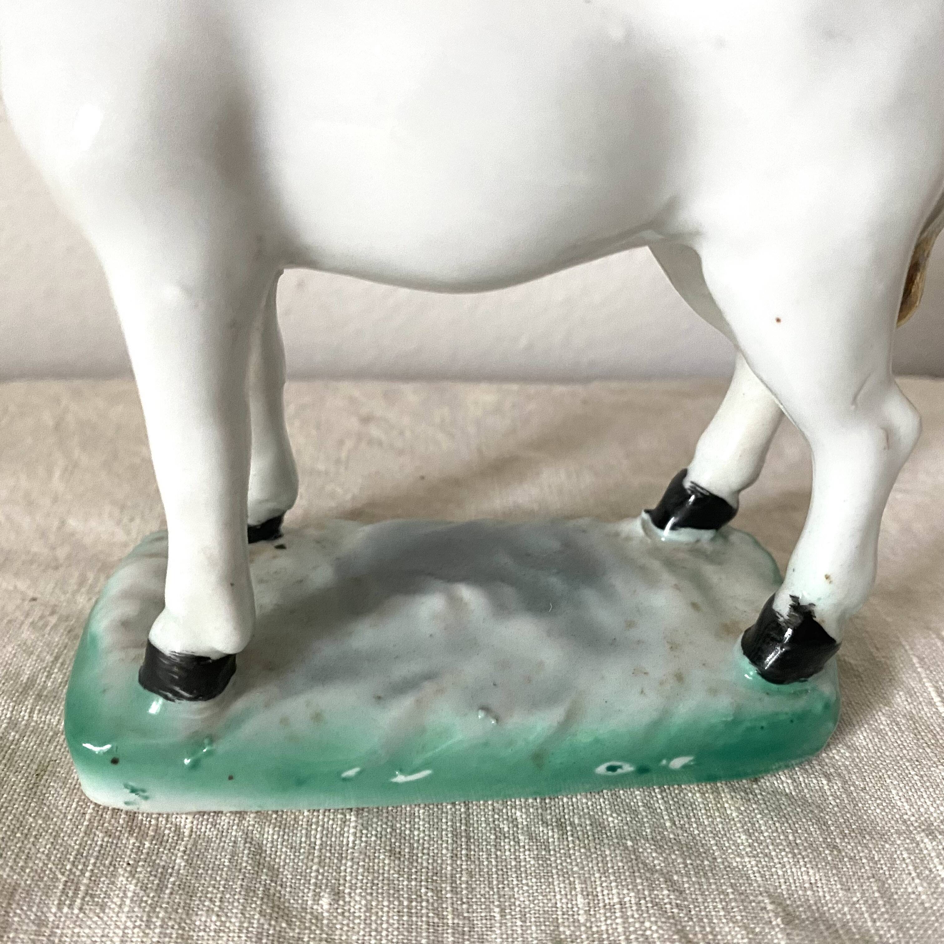 Vintage porcelain horse, Asia