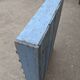 Wooden furniture with blue locker