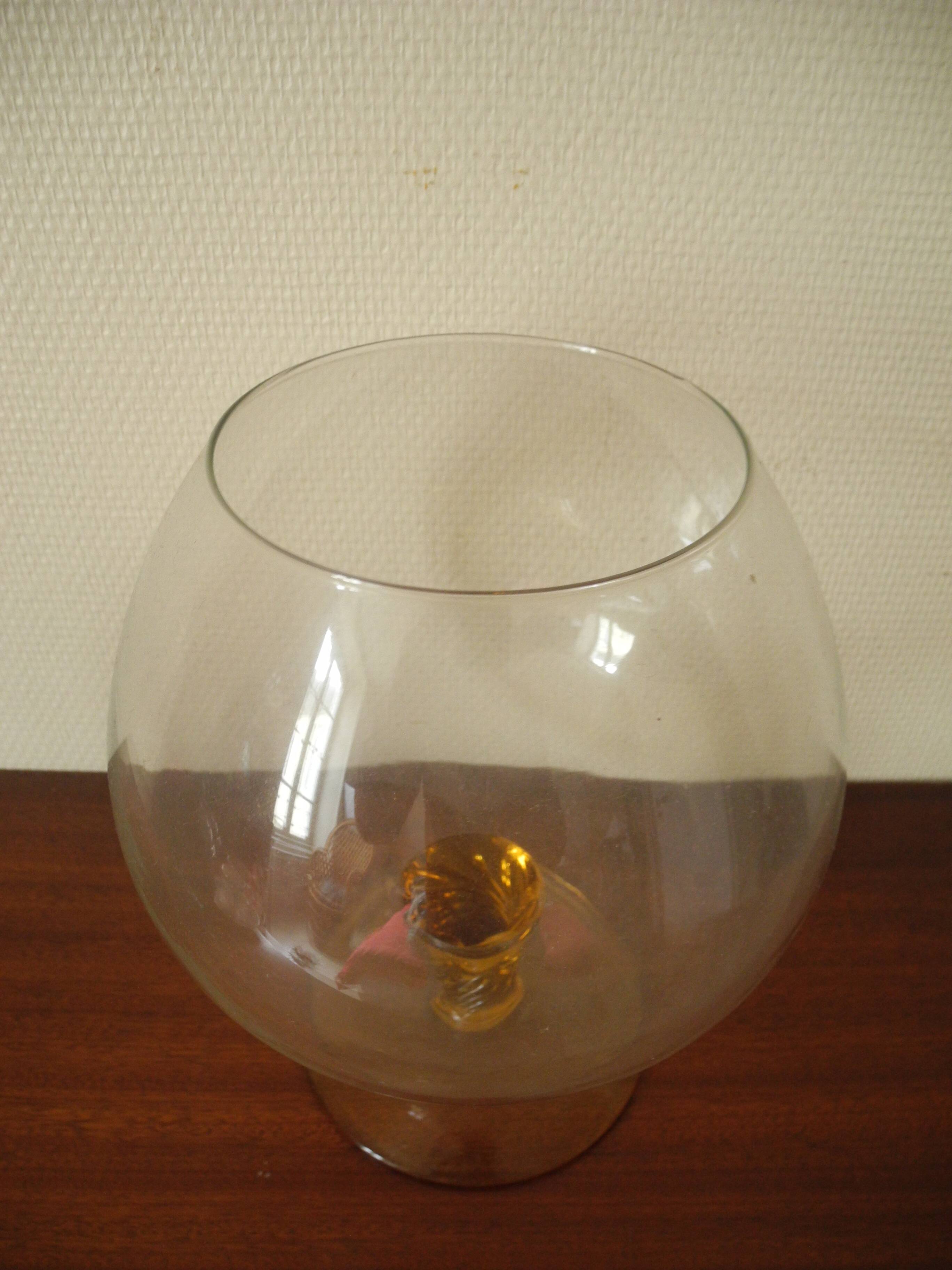 old vase Empoli Murano retro vintage Italian vase 60s 70s design