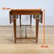 Important Shuttered Table in Sapelli Mahogany, Directoire style – 1970