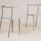 2 chaises Dr Glob de Philippe Starck pour Kartell 1980