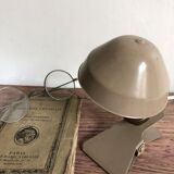 Mushroom clip lamp