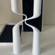 Pair of vintage IKEA Mikaela Dorfel design candlesticks