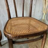 Series of 3 Thonet chairs