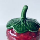 Ceramic pot strawberry slurry