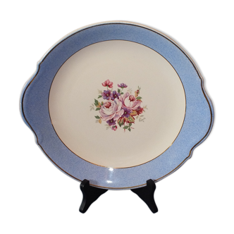 Badonviller half porcelain vintage dish