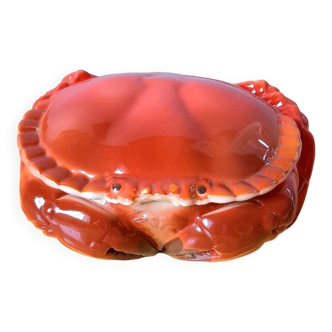 Ceramic crab terrine, M.Caugnant, 1950