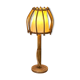 Lampe de table en roseau crayon moderne du milieu du siècle