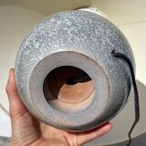 Speckled wood ball lamp 1980