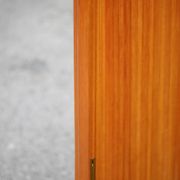 Vintage screen, large wooden screen Manufrance, wooden partition, screen, interior decoration