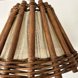 Scandinavian wood chandelier from the 60s