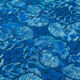 Handmade carved anatolian 1980s 216 cm x 316 cm blue carpet