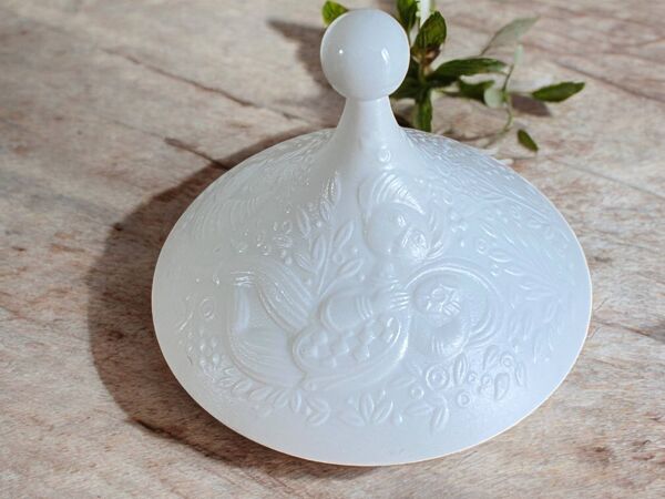 Sucrier Vintage porcelaine Rosenthal la flûte enchantée - Design Wiinblad
