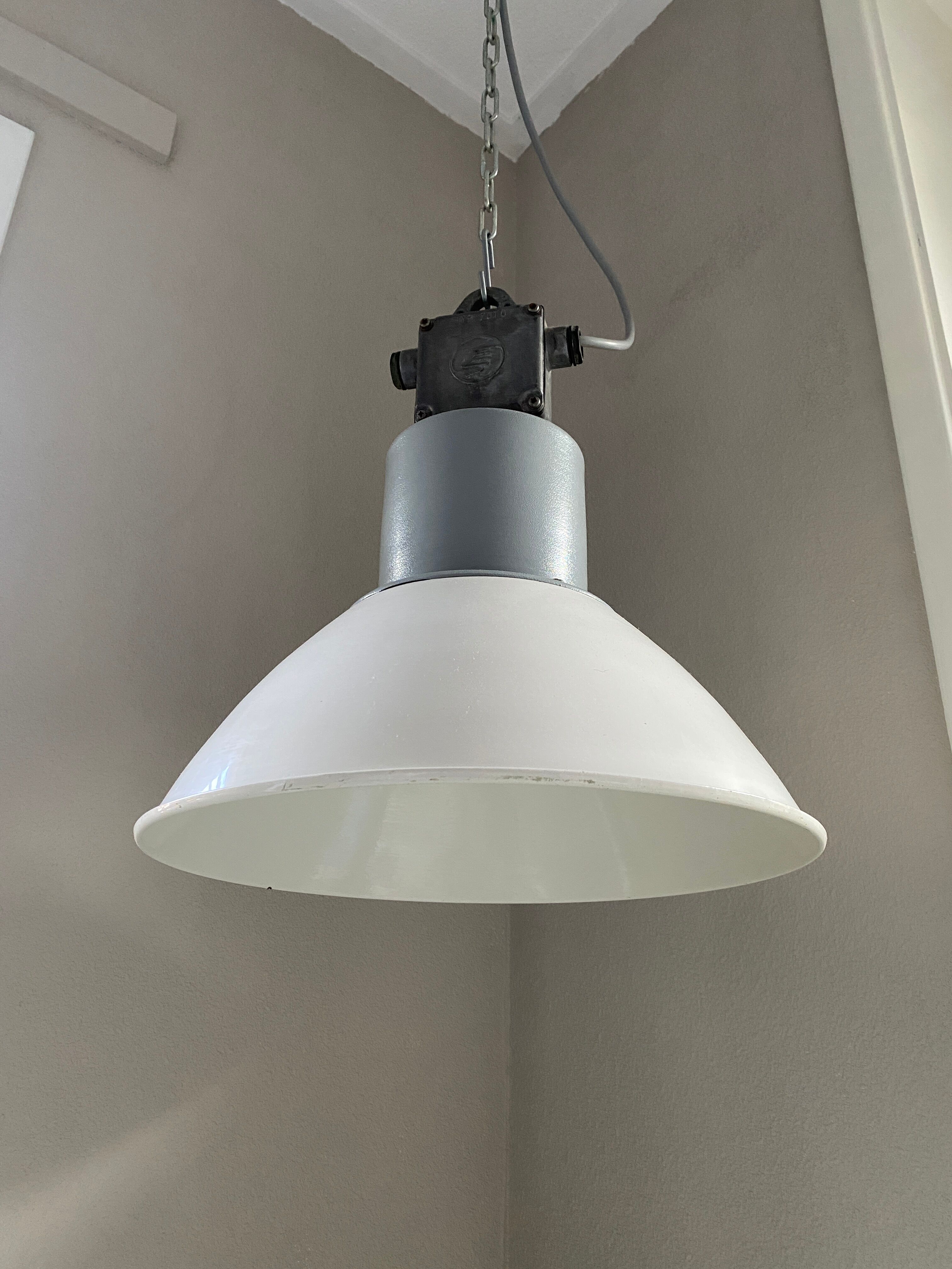 Vintage industrial factory lamp