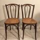 Lot de 4 chaises bistrot 1900 par J et J Kohn modèle 462
