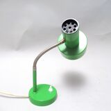 Green desk lamp 70s