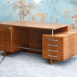 Large Freestanding Functionalist Desk, Jiri Kroha, 1930s