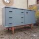 Enfilade kaki vert de gris 140 cm