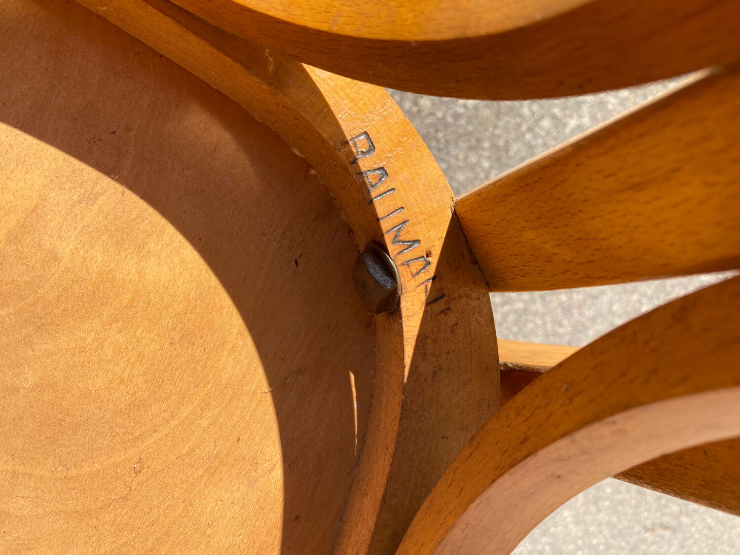 Set of 4 chairs bistrot Baumann