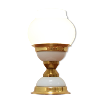 Lampe de table du milieu du siècle par Jablonecke Sklarny années 1970.