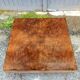 Table basse loupe d'ormes et laiton Roche Bobois