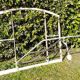 Window L156.2xH119 industrial curved metal glass roof frame
